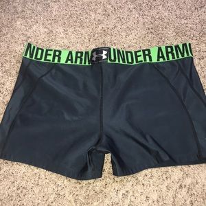 Under armour spandex black